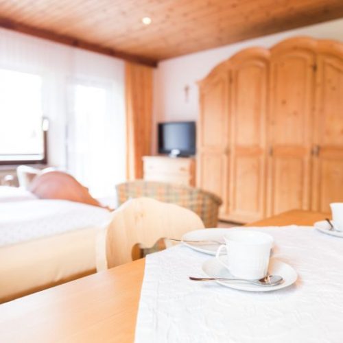 Schlafzimmer der Ferienwohnung „Hase“ – Unterhöfenhof