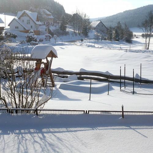 Winter auf dem Unterhöfenhof - Ferienwohnungen Schwarzwald Titisee Jostal